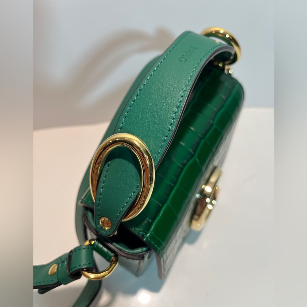 CHLOE MINI C GRREN BAG - Picture 3 of 7